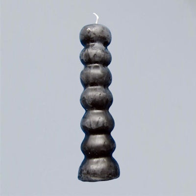 7 Knopen kaars - Zwart