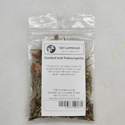 Contact met Natuurspirits wierook