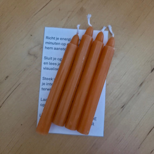 Spell kaarsen Oranje