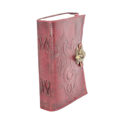 Leren Notieboek Dubbele Draak