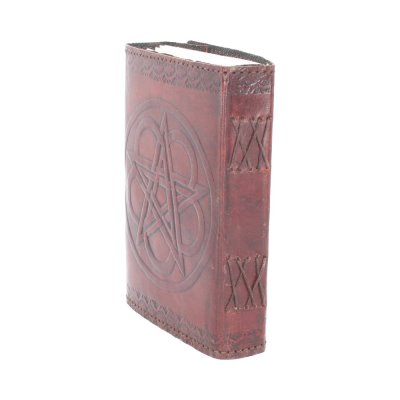 Leren Notieboek Wicca Pentagram