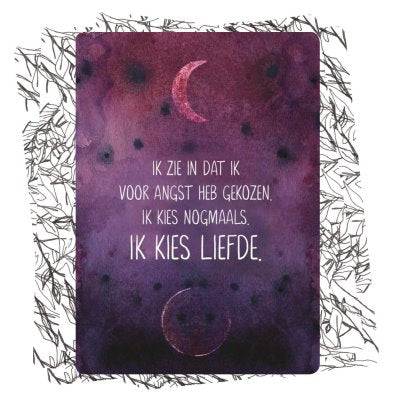 Het Universum staat achter je