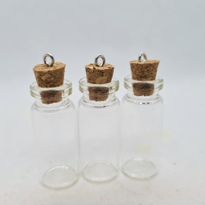 3 kleine flesjes