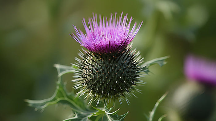 Gezegende distel