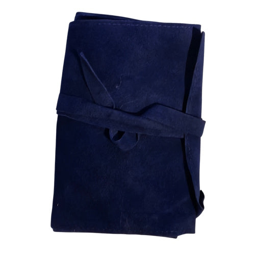 Dubbelzijdige fluwelen tarotkaarten opbergzak - Donkerblauw