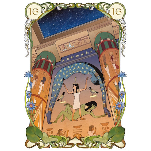 Egyptian Art Nouveau Lenormand Oracle