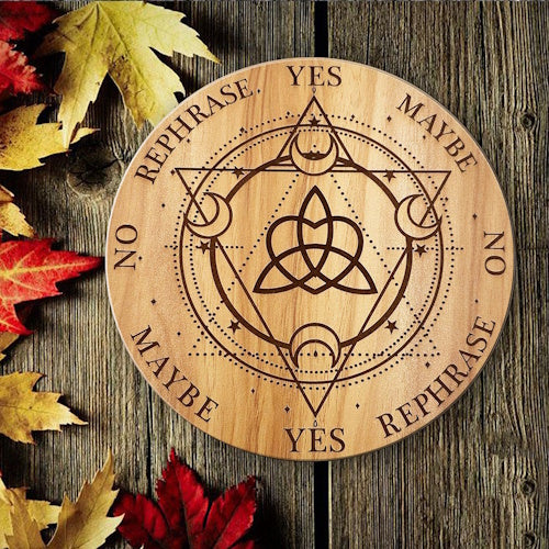 Houten Pendelbord Keltische knoop