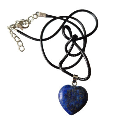 Lapis Lazuli - Hartkristal met ketting