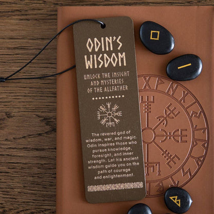 Odin's Wijsheid Houten Boekenlegger
