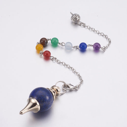 Pendel Lapis Lazuli bolvormig