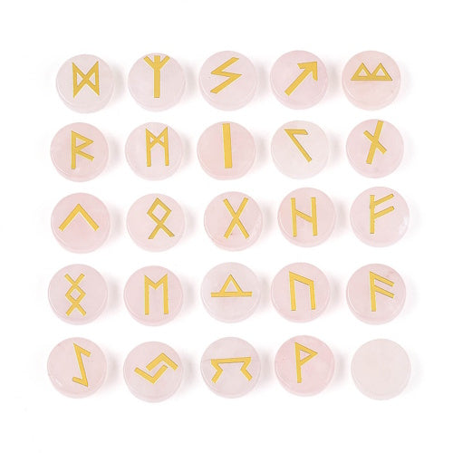 Runenset van Rozenkwarts