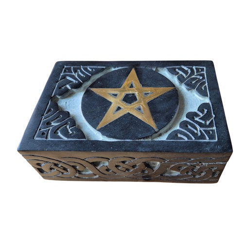 Spekstenen doos Pentagram