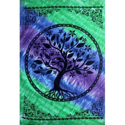Wandkleed Tree of Life Multifaith