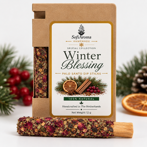 Winterzegen | Palo Santo Smudgestick met Kruiden & Specerijen