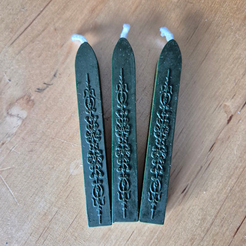 Zegellak met lont - Groen