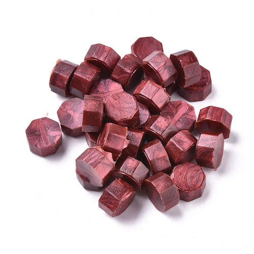 Zegelwax Donkerrood- 100 stuks