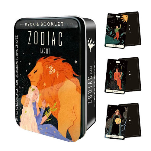 Zodiac Tarot In A Tin