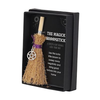 Mini Magick Broomstick - Pentagram