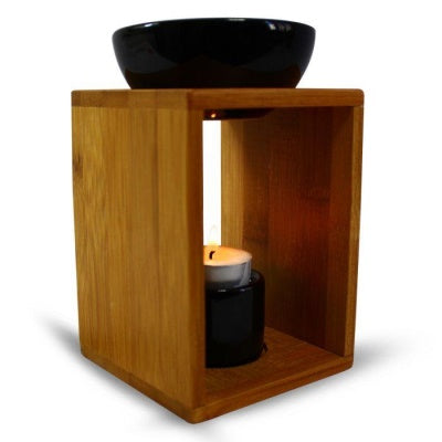 Modern design keramische aromabrander hout