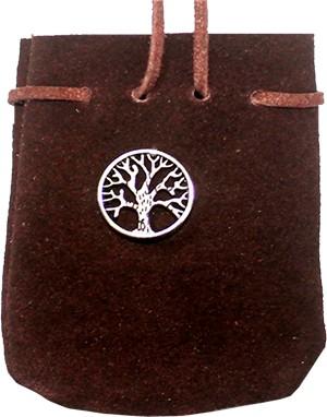 Suede Pouche Tree of Life